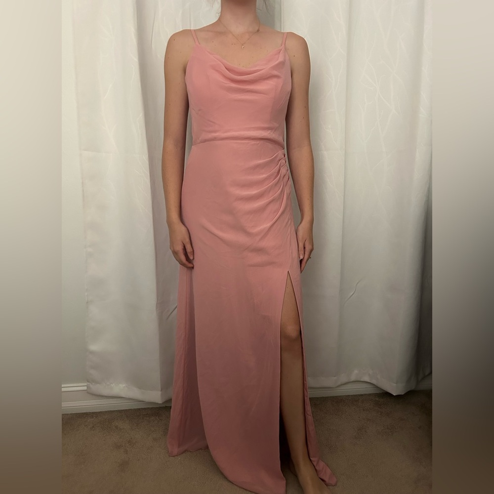•BLUSH PINK BRIDESMAID DRESS•
